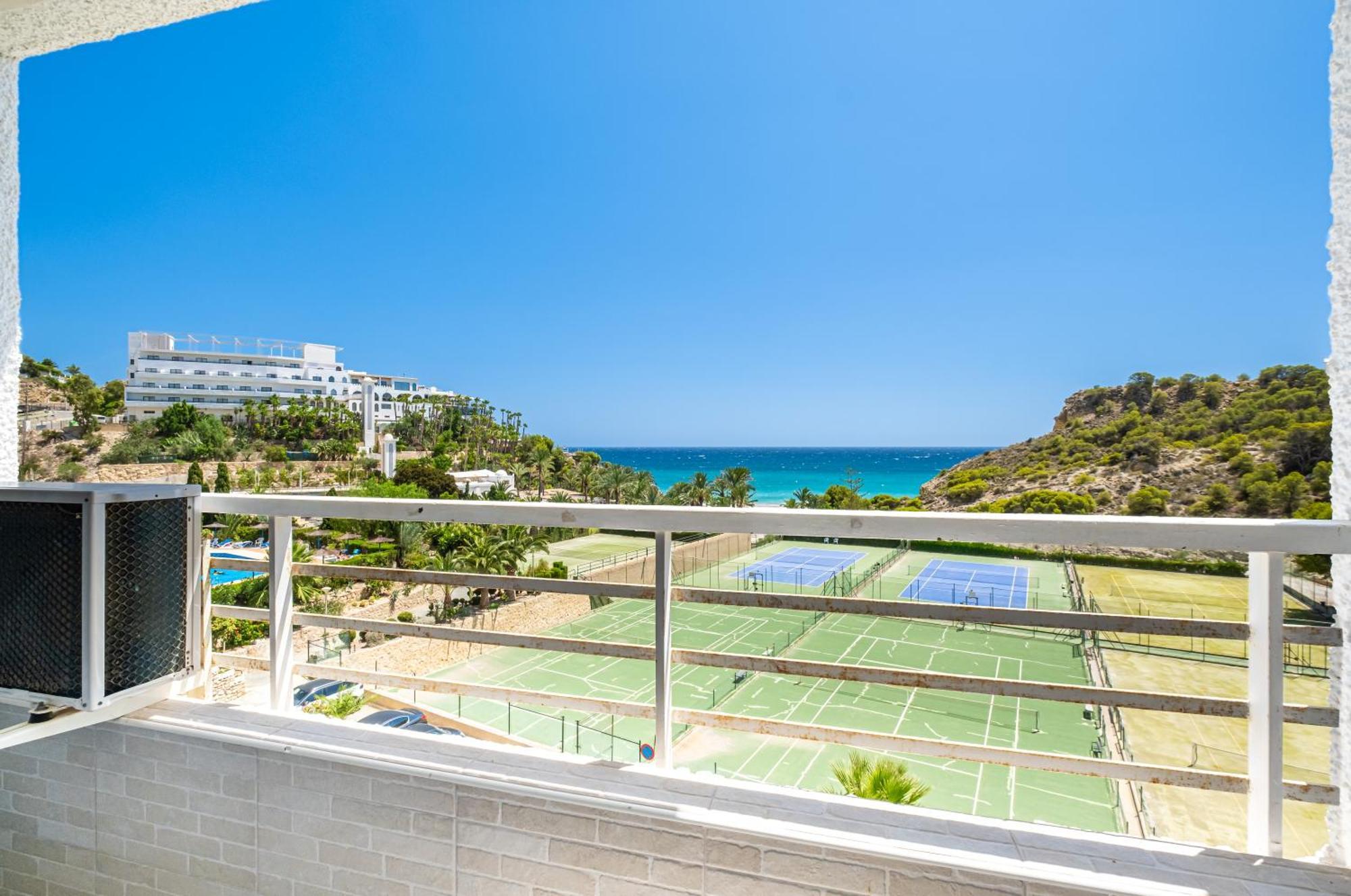 Eurotennis Paradise Beach Apartments Villajoyosa Exterior foto