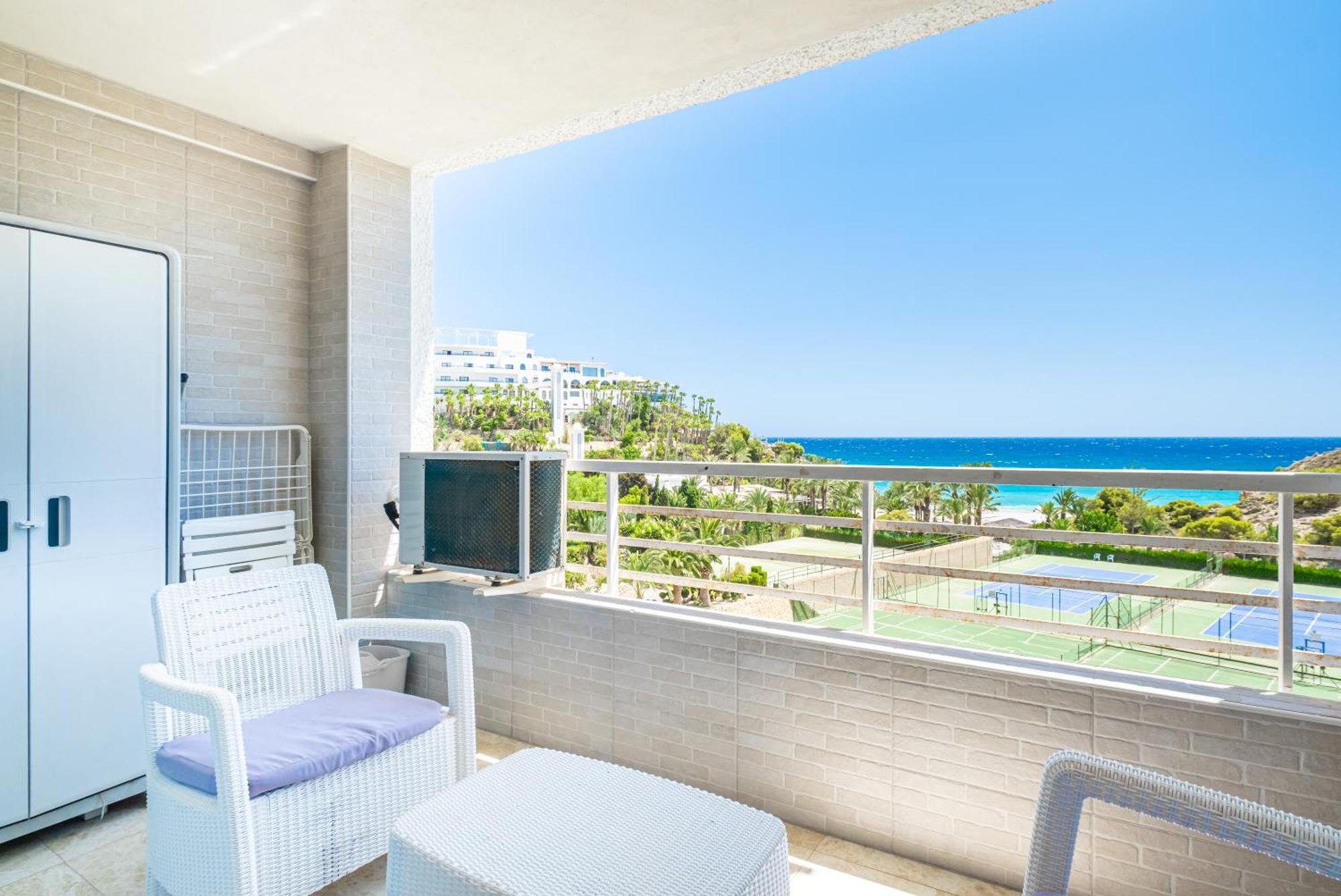 Eurotennis Paradise Beach Apartments Villajoyosa Exterior foto