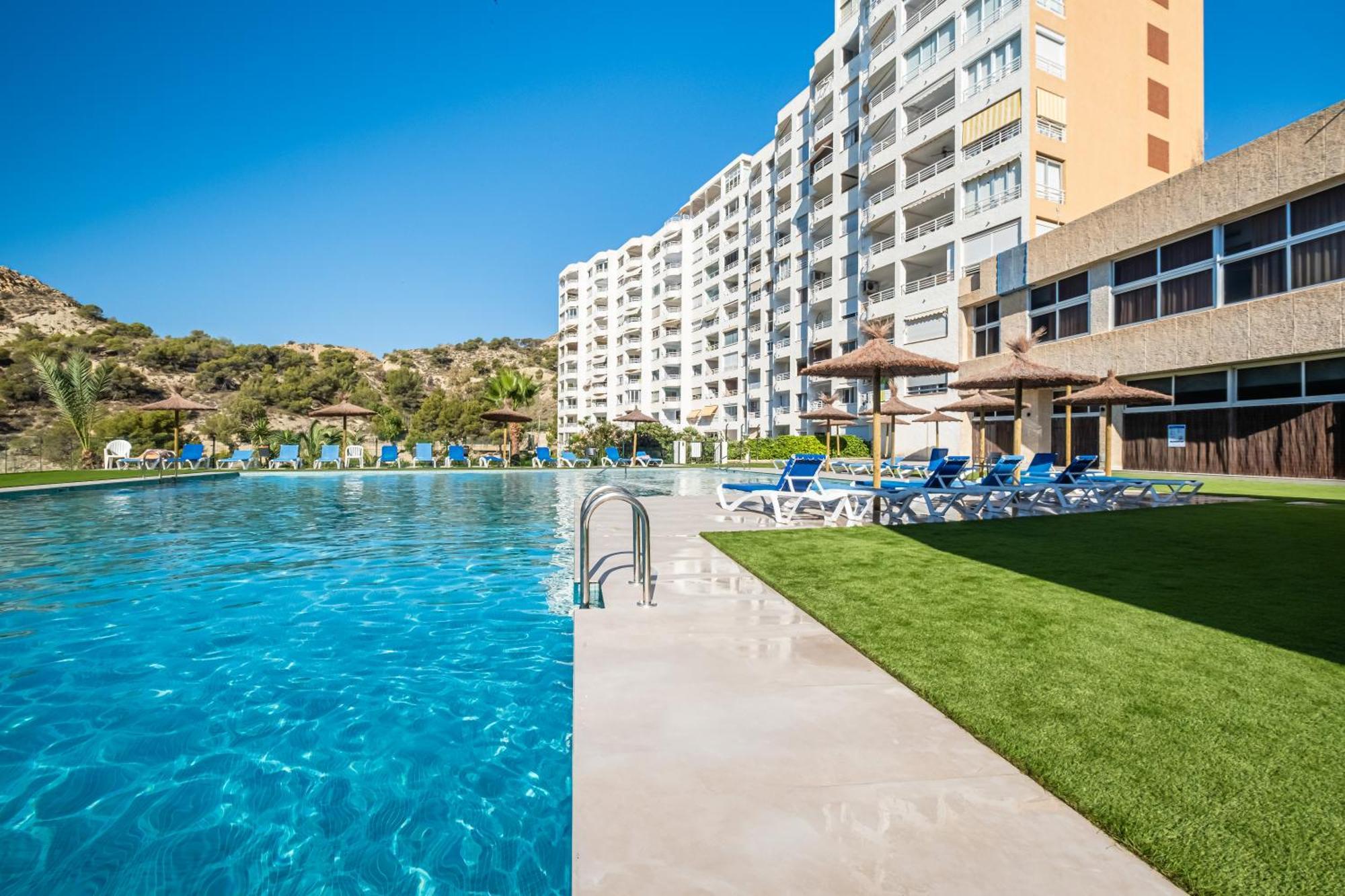 Eurotennis Paradise Beach Apartments Villajoyosa Exterior foto