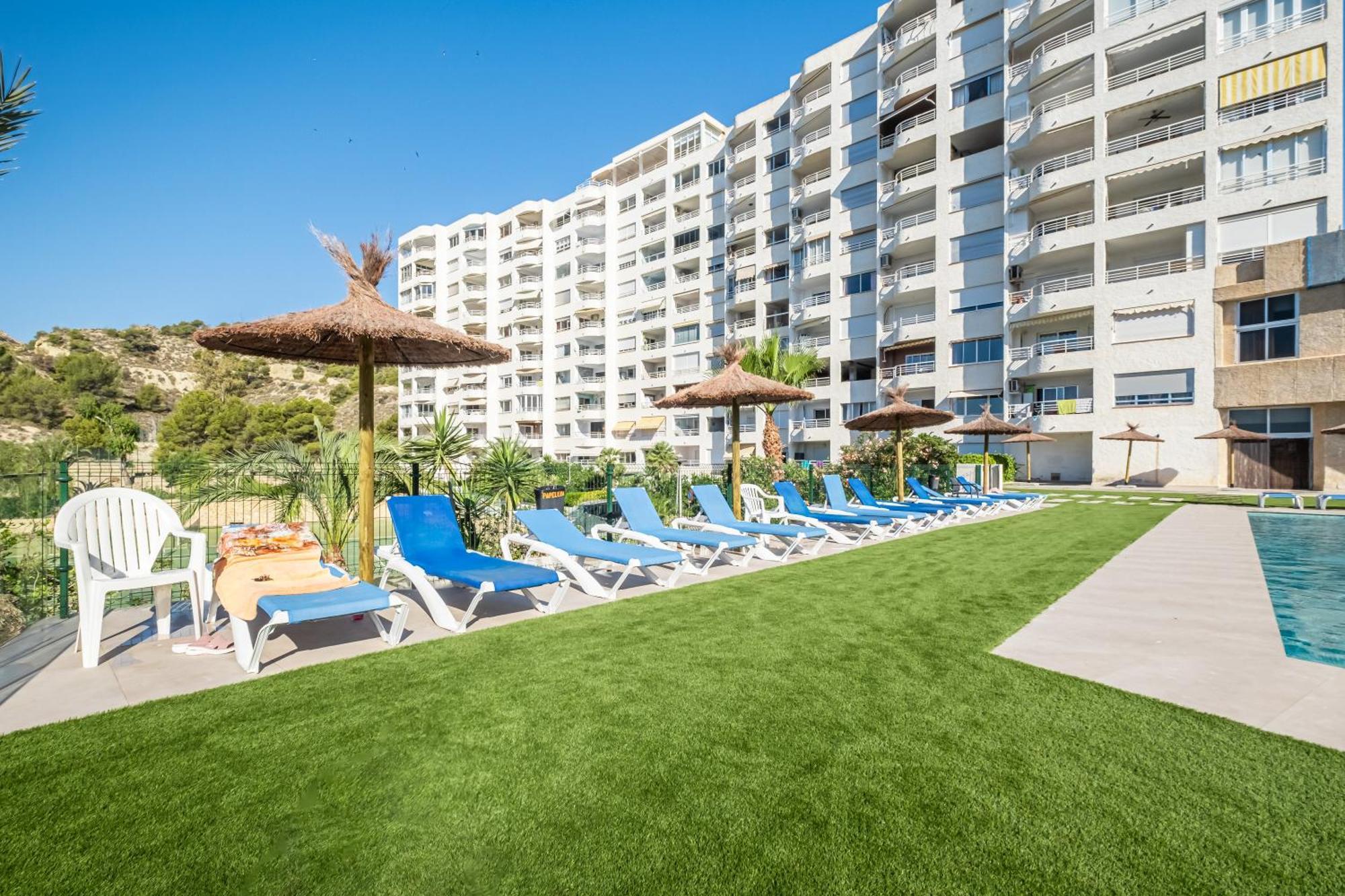 Eurotennis Paradise Beach Apartments Villajoyosa Exterior foto