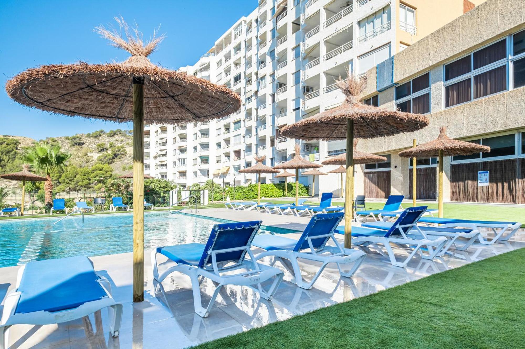 Eurotennis Paradise Beach Apartments Villajoyosa Exterior foto